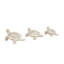 Ensemble de 3 figurines en polystone Hollymead