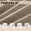 Microfiber Striped Duvet Cover Set with Pillowcases Included-169491078-169491074