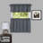 Assel Geometric Tailored Kitchen Curtain-1114611845-1114611844