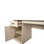 Bureau d'écriture de style campagne moderne réversible à 1 tiroir avec armoire Hitchin