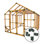Ensemble de support pour abri de rangement E-Z Frame 10X12 DIY