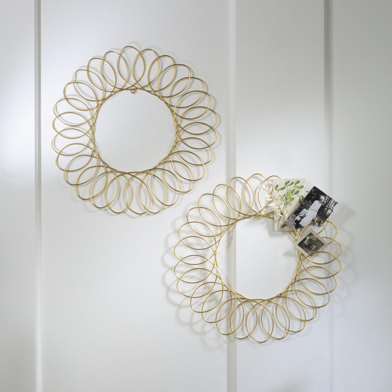 Metal Wall Decor, Gold