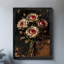 Art encadré noir avec globe oculaire rétro et impressions murales de style rétro-1885928666
