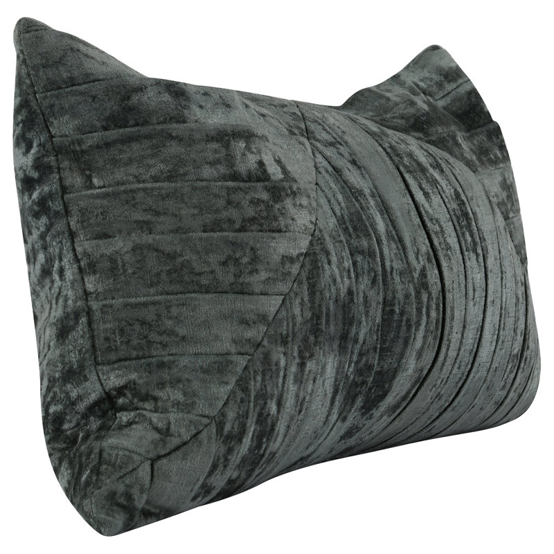 Coussin décoratif 100% velours 14 "x 26" Guruvansh