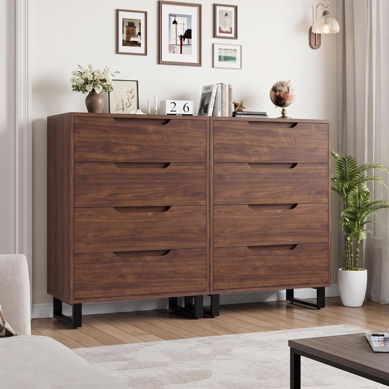 Grande armoire de rangement moderne à 4 tiroirs Modern