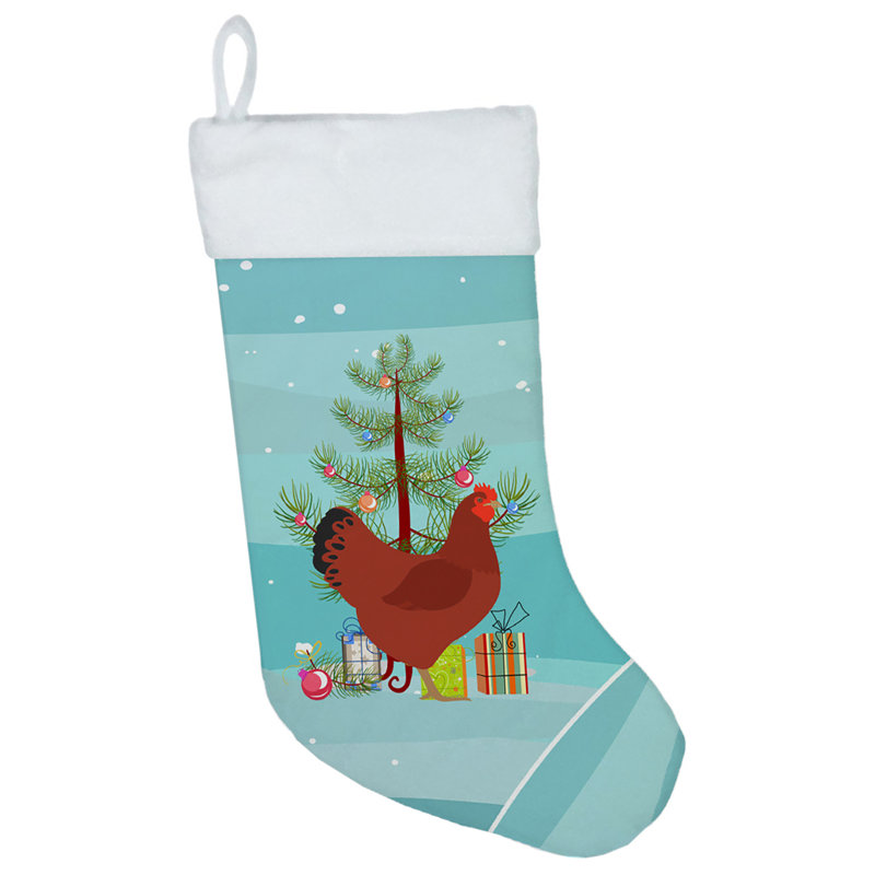 New Hampshire Chicken Christmas Stocking