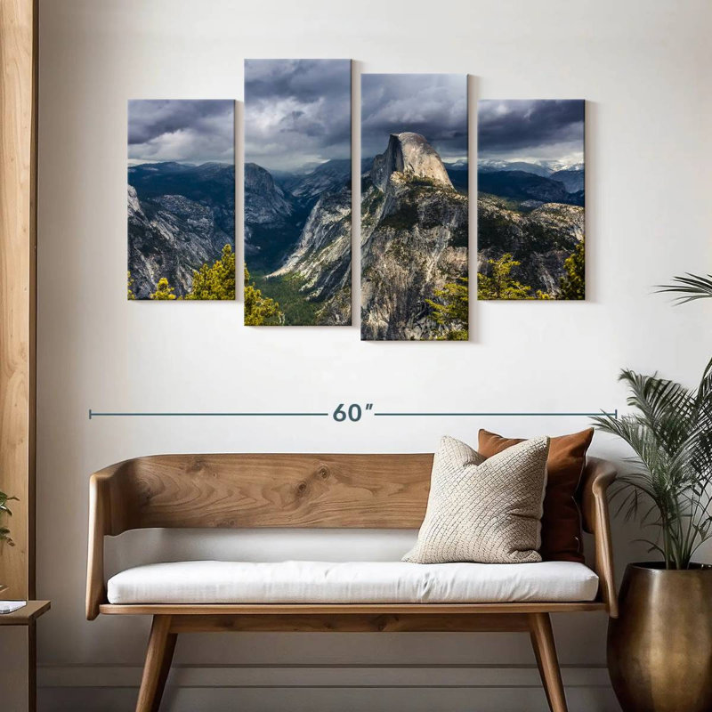 Alvord Storm Over Half Dome, 32" H x 52" W