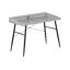 Bureau d'ordinateur, bureau personnel, ordinateur portable, tablettes de rangement, L 48 po, travail, stratifié, métal, contemporain, moderne