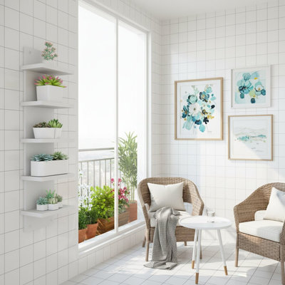 5 Piece Floating Shelf