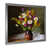 Impression argent sur toile encadrée