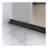 56-60" W x 74" H Semi-Frameless Sliding Shower Door, 1/4" (6mm) Clear SGCC Tempered Glass, Matte Black Finished, Adjustable Width – No Cutting Required