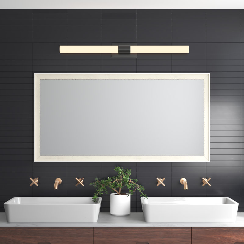 Milliner Solid Wood Flat Wall Mirror, 68.5" x 33.5"
