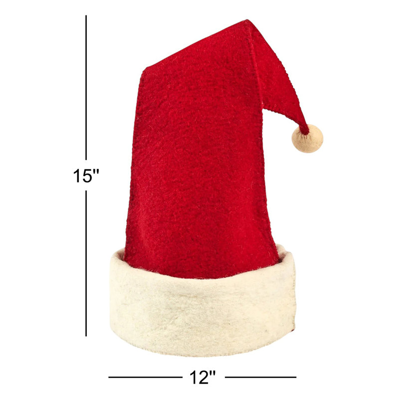 Santa Hat Tree Topper