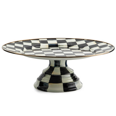 Courtly Check® Pedestal Platter