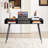 Mid Century Desk With USB Ports And Power Outlet (Not Including Office Chairs)-1653395004