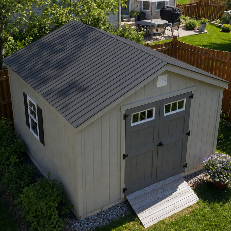 25 panneaux de toiture en PVC résistant aux intempéries avec quincaillerie et feuilles de couverture, Grey