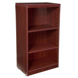 Nebih Reception Desk with Full Pedestal File Cabinet