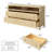 63'' W 100% Solid Wood 6-Drawer Double Dresser