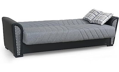 Sundon 87" Fabric Convertible Sleeper Sofa Bed