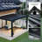 FlexPatio 20 Ft. W X 13 Ft. D POWER+ Motorized Pergola Outdoor Louvered Pergola, Aluminum Pergola For Patio-119176675-128706702