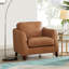 Fauteuil en cuir véritable 38 po Adriah