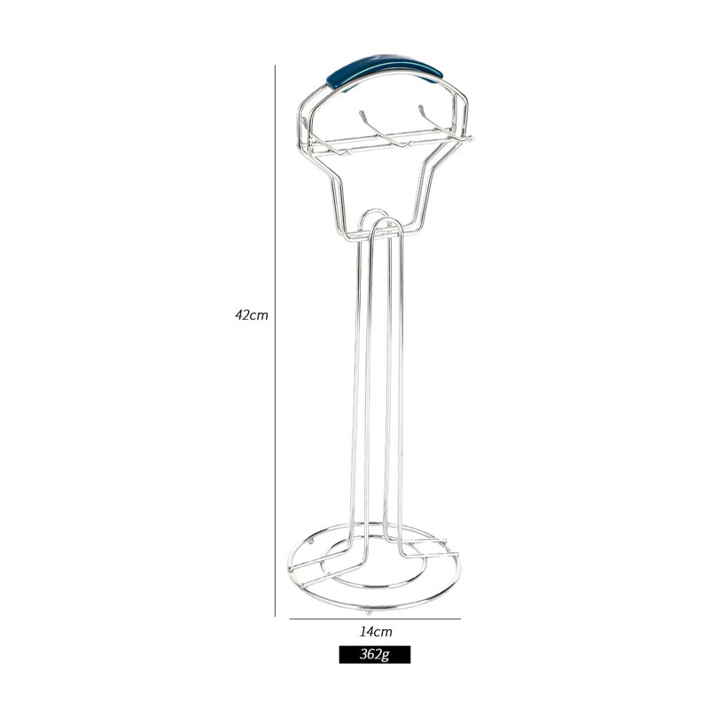 Belfry Kitchen Shela Utensil Set, Blue/Silver