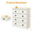 Dyisha 2-Piece 4-Drawer Dresser For Bedroom