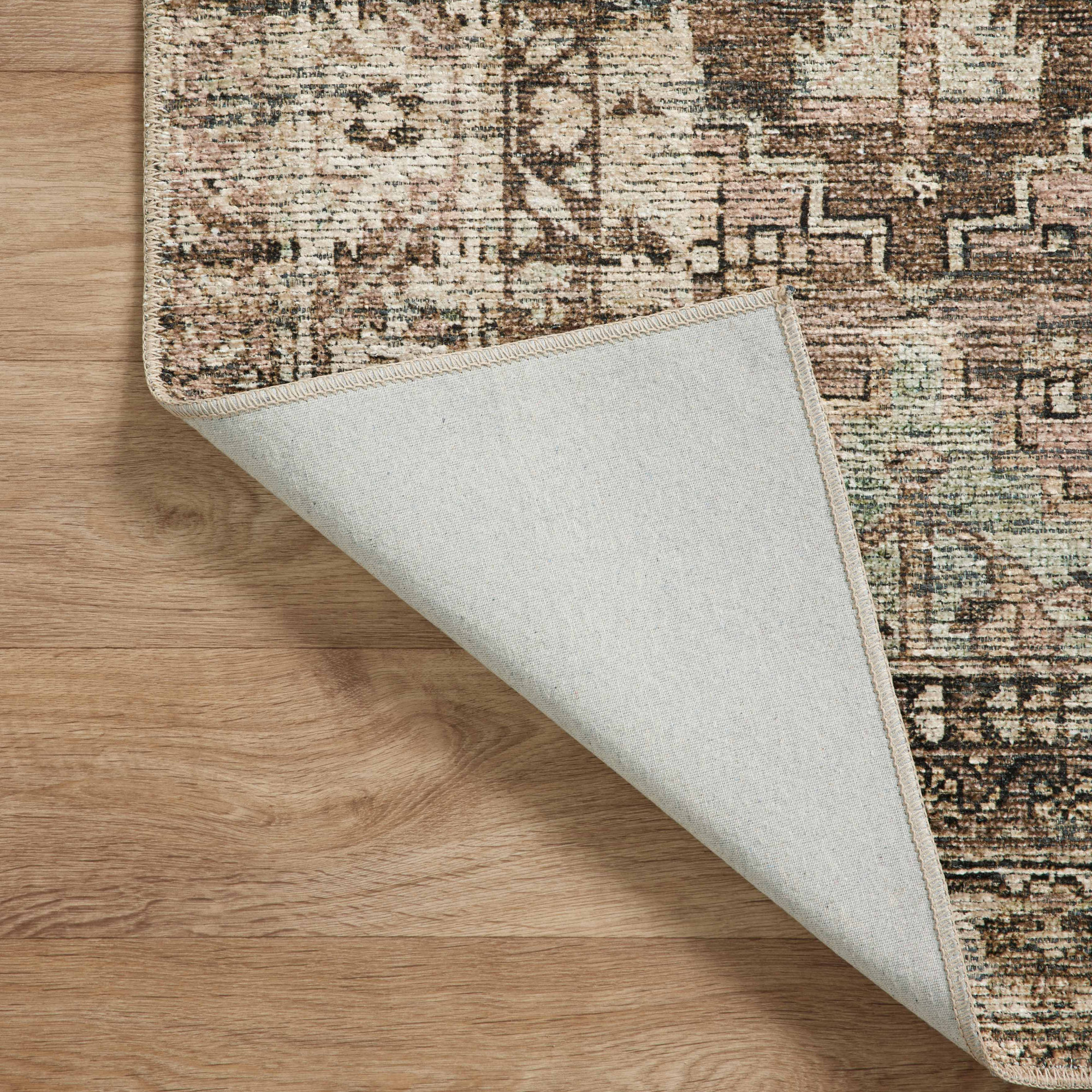 Amber Lewis x Loloi Billie Oriental Clay/Sage Area Rug, Runner 2'6" x 7'6"