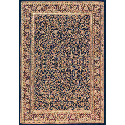 Tapis bleu marine/brun persane Atterbury