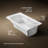 Mariposa 66" x 36" Alcove Air Acrylic Bathtub-44901956-101379737