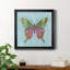 Papillon sur fond bleu - reproduction d'art sur toile-1292818844-1292818845