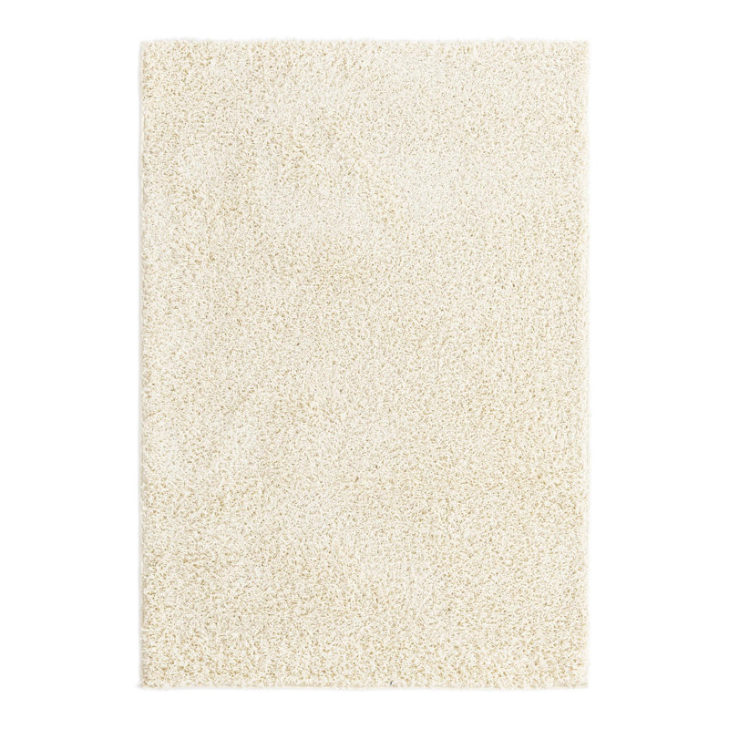 Comfort Solid Shag Indoor Rug, Rectangle 4' x 6'