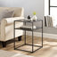 Table de bout avec rangement Braxton