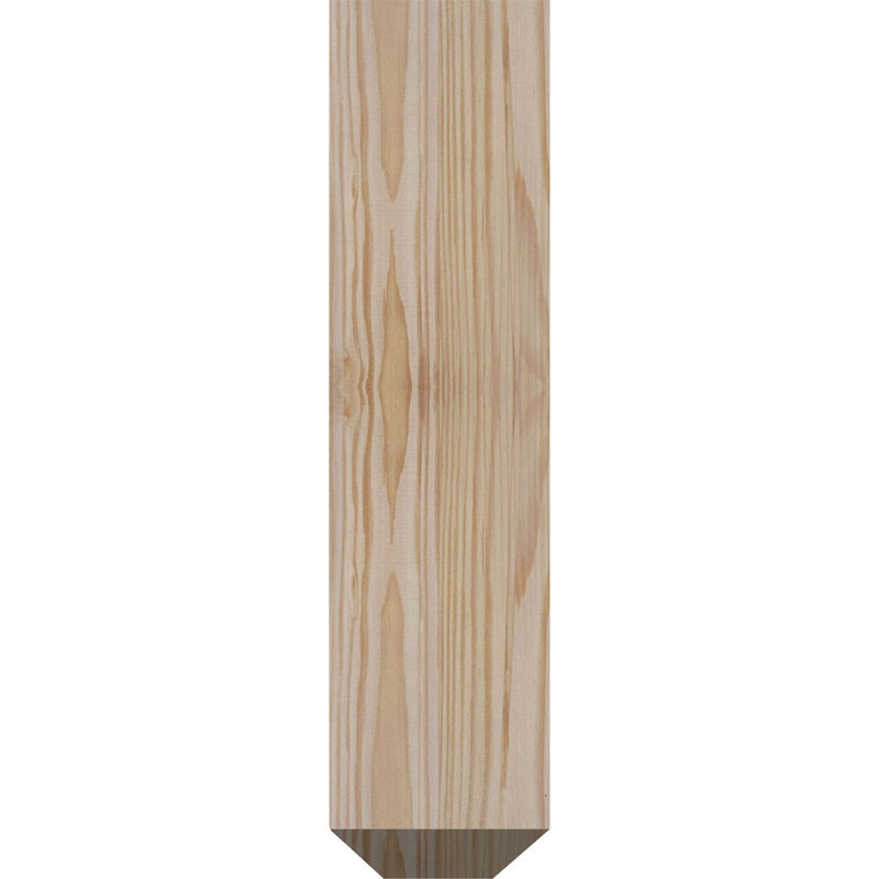 Support simple Ironcrest de 4 po Ashford, 16"H x 13 1/2"D, Sapin de Douglas l 3 1/2 po x T 4 po (lisse)