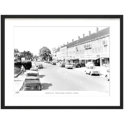 Radlett, Watling Street C1960 by Francis Frith - Single Picture Frame Print