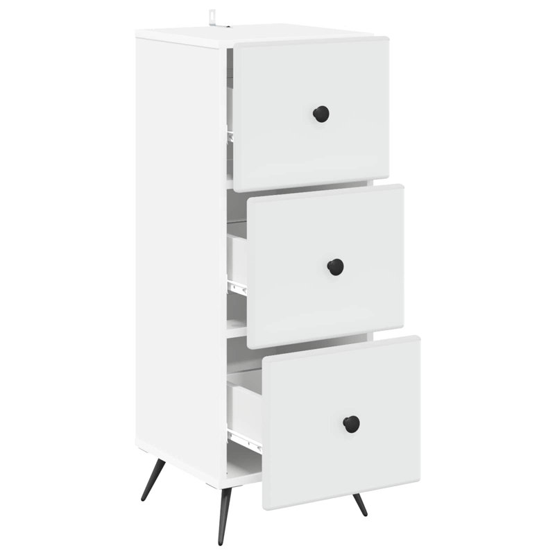 Engineered Wood Rectangle Accent Chest, 90cm H x 33cm W x 34.5cm D