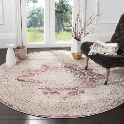 Tapis oriental rose / beige Prager