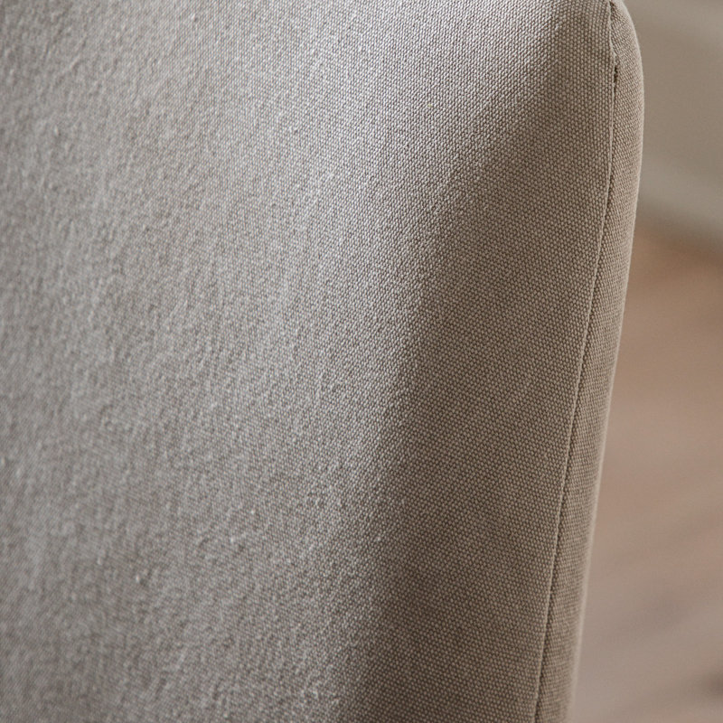 Chonie Upholstered Dining Chair, Brown, Brown