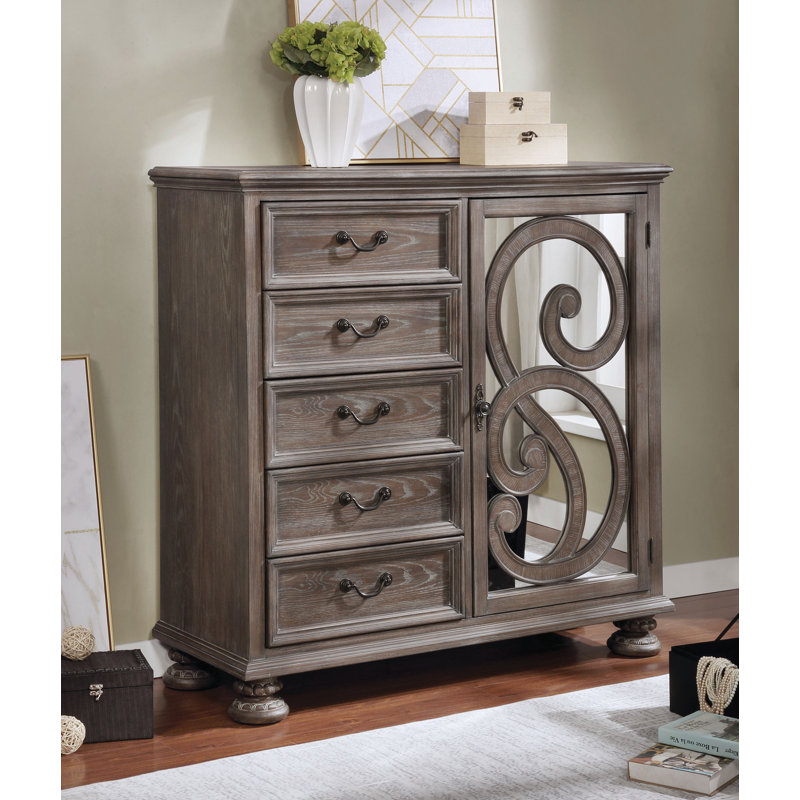 Armoire, Rustic Natural Tone