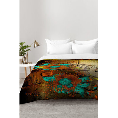 Iveta Abolina Modern & Contemporary Floral Comforter