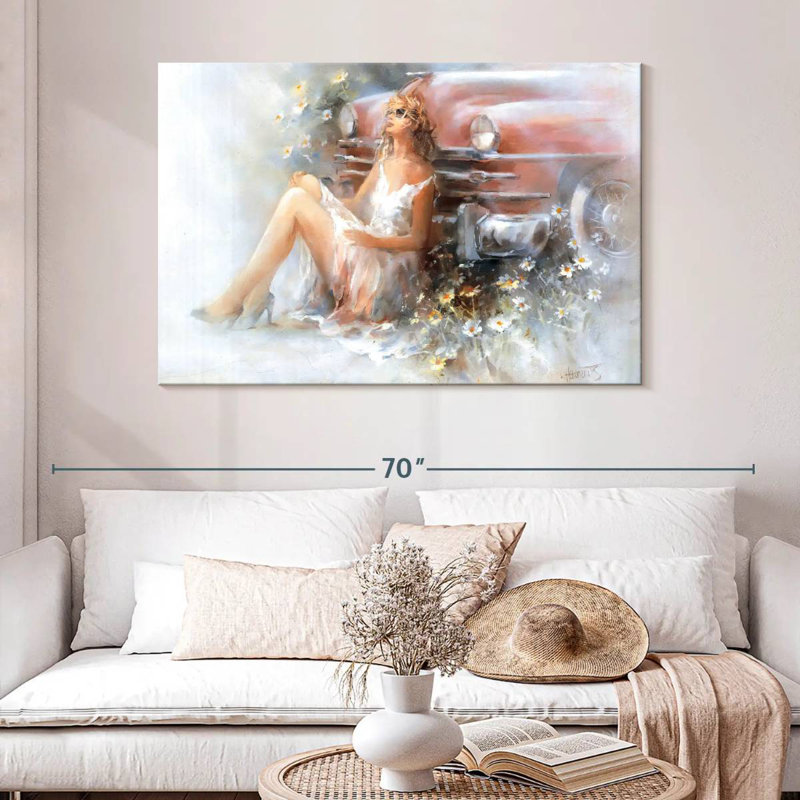 Leisha Relax Alone, 32" H x 48" W