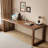 Light chestnut color Rectangular Solid Wood writing desk-118312003-118312011