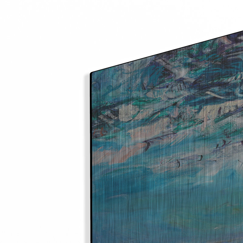  «Immersion 2» par Dorothy Fagan, art mural en métal, H 36 po x l 24 po