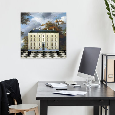 «The Dollhouse», art mural abstrait contemporain