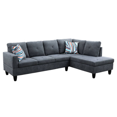 Upholstered L-Shaped Sectional
