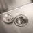 24In Silver Brushed Stainless Steel Utility Sink With Tall Faucet Wash Noise Reduction - Drain Head