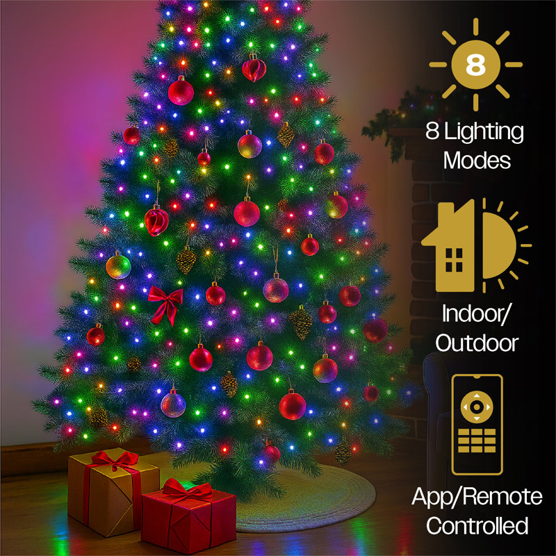 LED Indoor / Outdoor String Lights, 2cm H x 1000cm L x 2cm D
