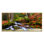 «Beautiful Autumn Forest Waterfall» - photographie sur toile