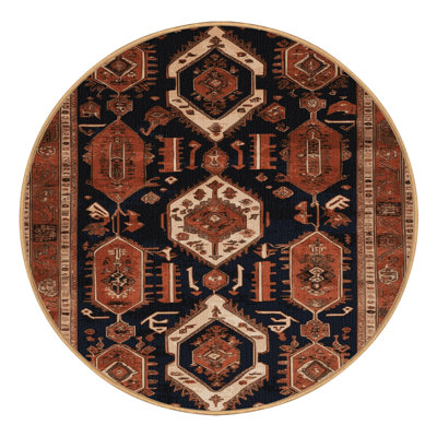 Tapis brun lavable à la machine