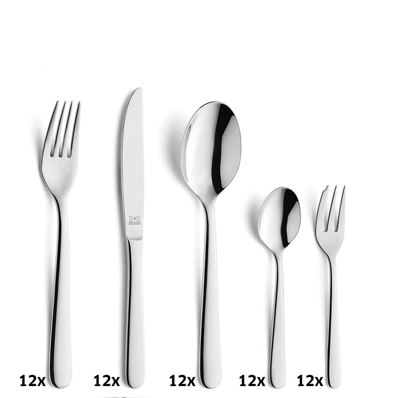 60-Piece Arai Cutlery Set For 12 Persons